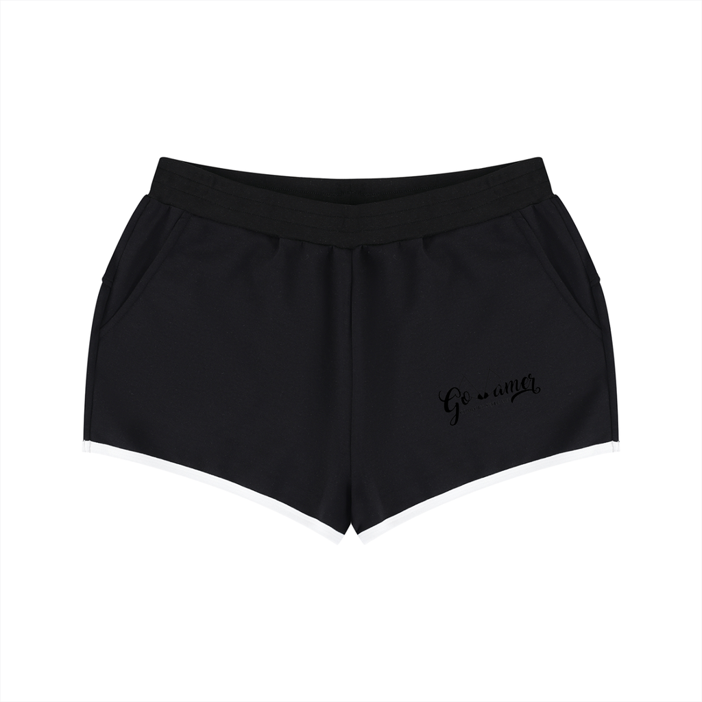 Women's Retro Contrast Binding Shorts