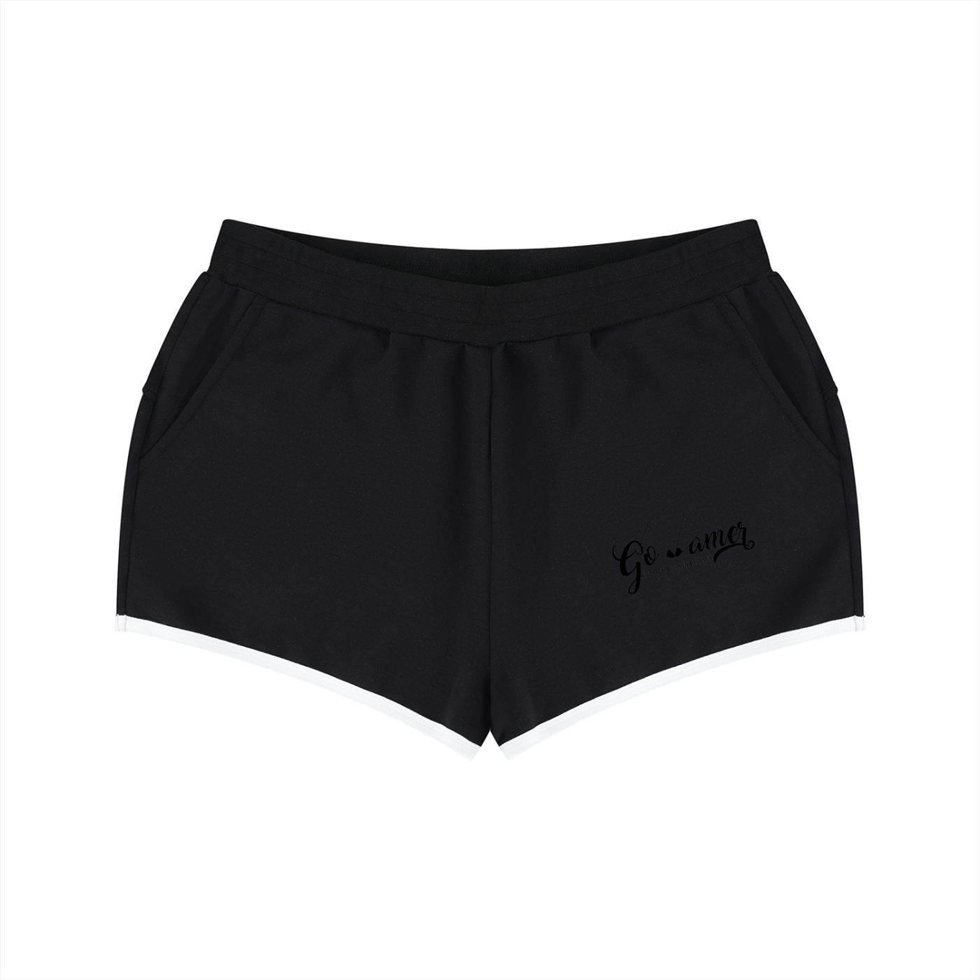 Women's Retro Contrast Binding Shorts
