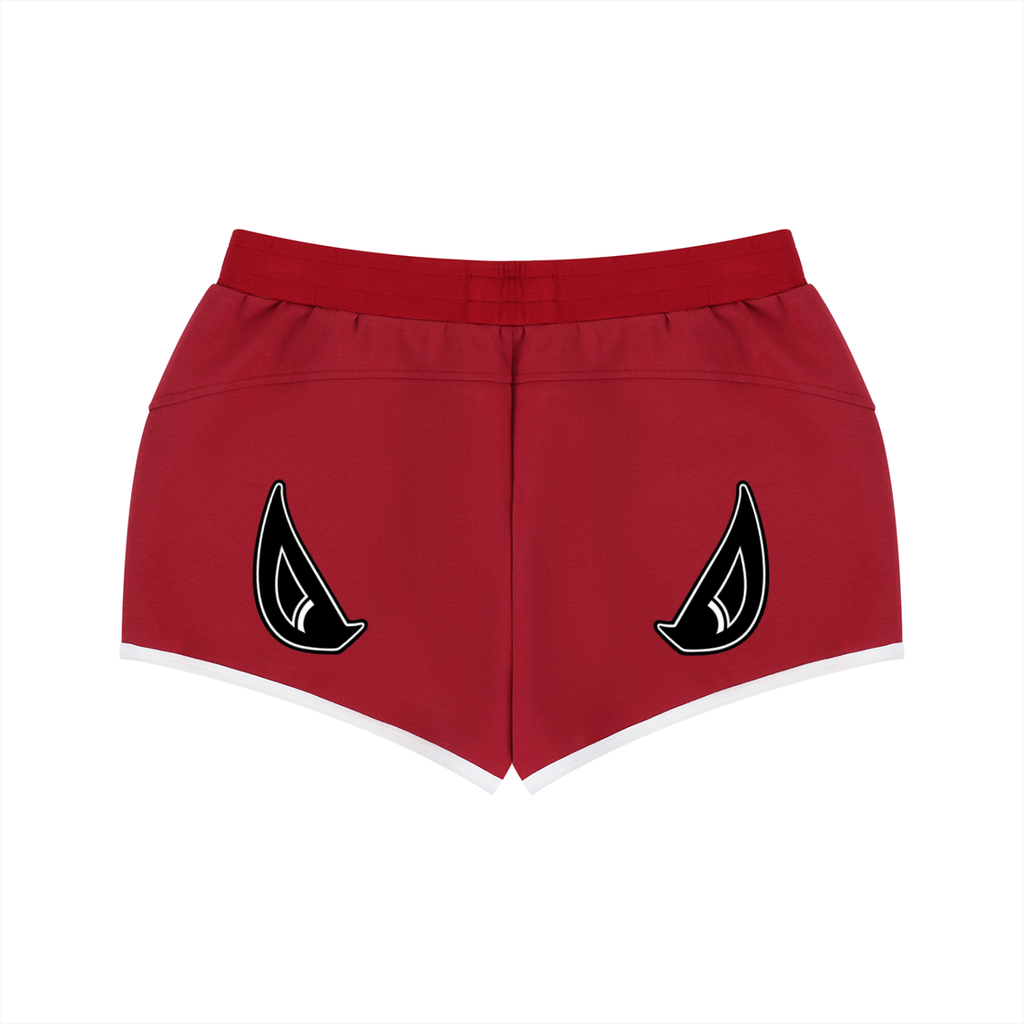 Women's Retro Contrast Binding Shorts