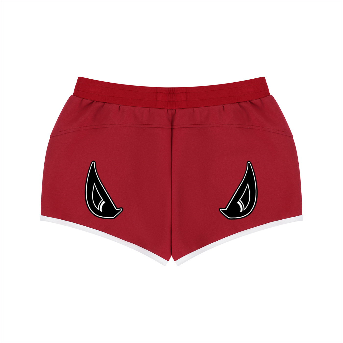 Women's Retro Contrast Binding Shorts