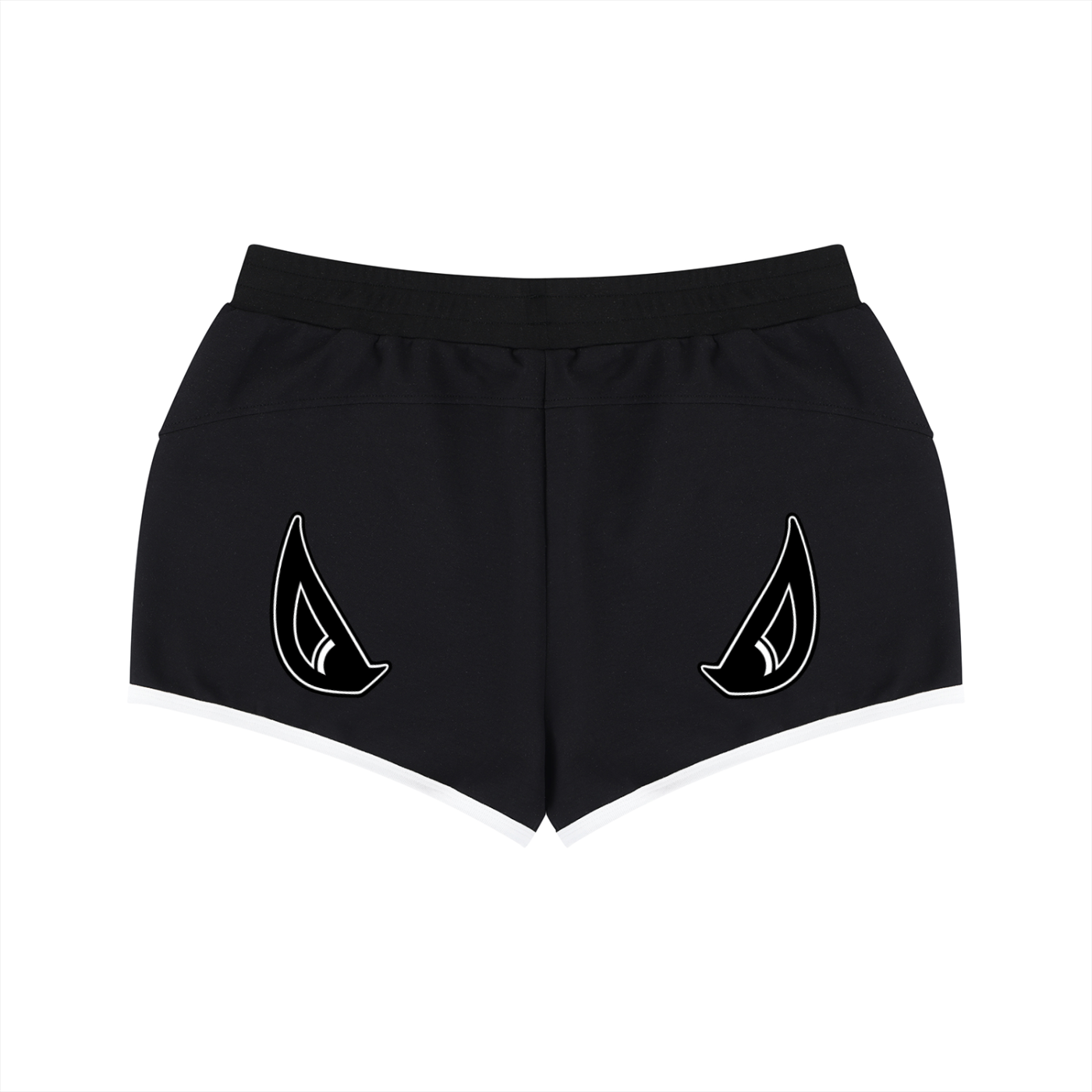 Women's Retro Contrast Binding Shorts