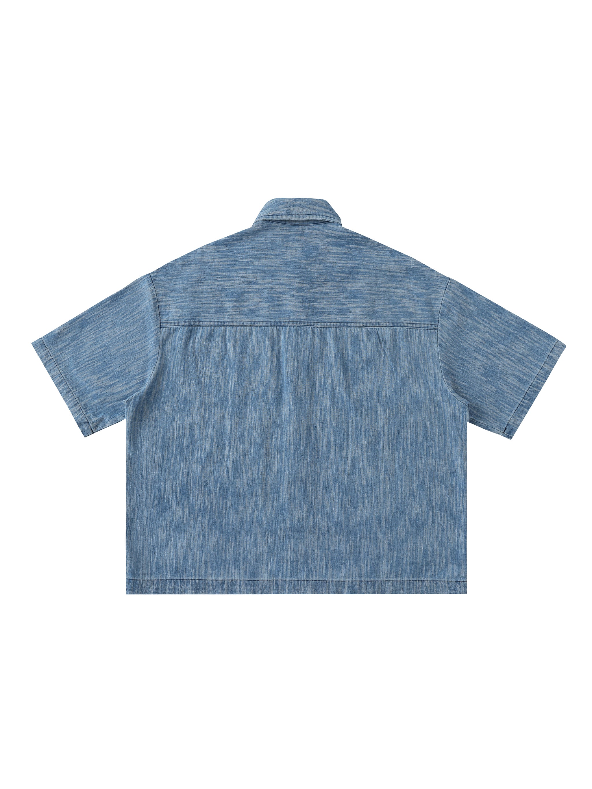 Gossamer Distressed Wash Short-Sleeve Shirt