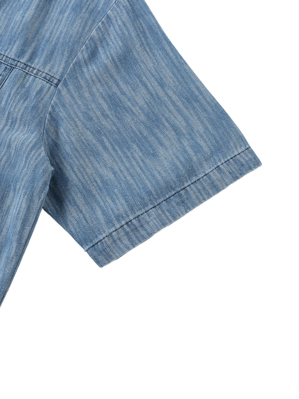 Gossamer Distressed Wash Short-Sleeve Shirt