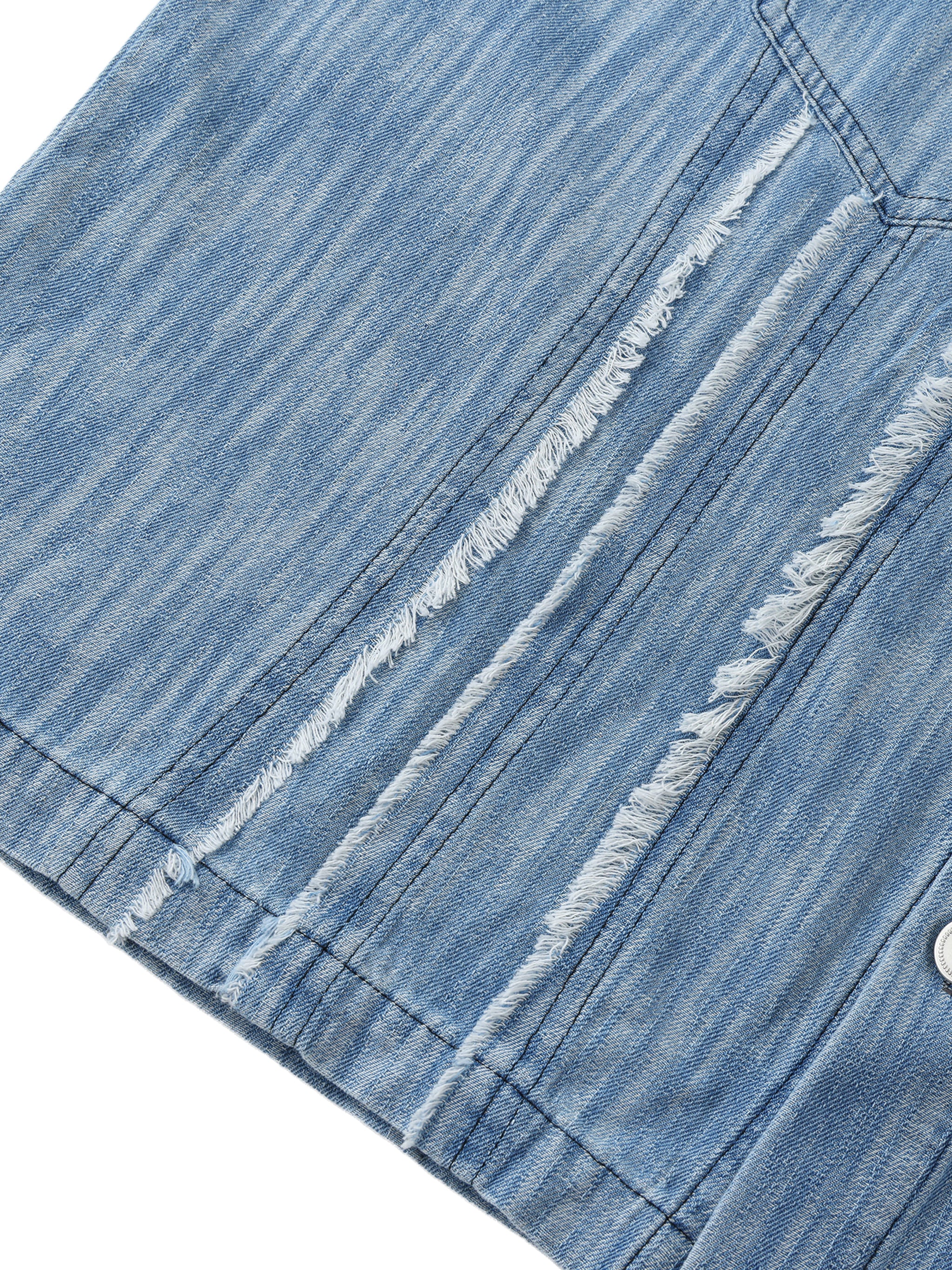 Gossamer Distressed Wash Short-Sleeve Shirt